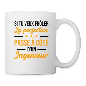 Humour Cadeau Pour Ingénieur - Mug blanc - blanc - Droite