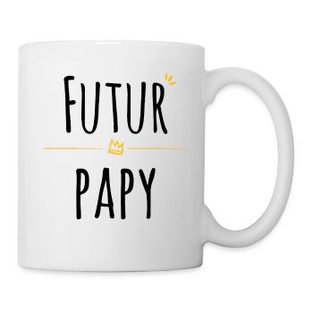 Futur Papy - Mug blanc - blanc - Droite