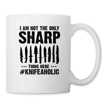Knife Collector Designs Messerfan Knife Maker - Mug - white - Right