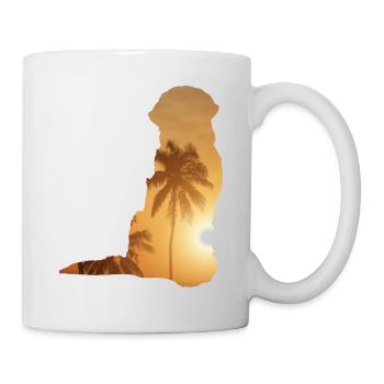 Summer Beach - Golden Retriever - Mug - white - Right