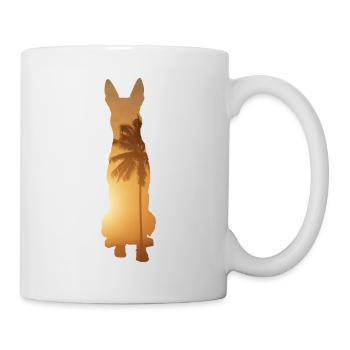 Summer beach - Malinois - Mug - white - Right