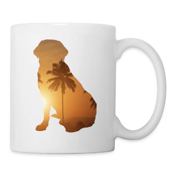 Sommerstrand - Labrador Retriever - Tasse - Weiß - Rechts