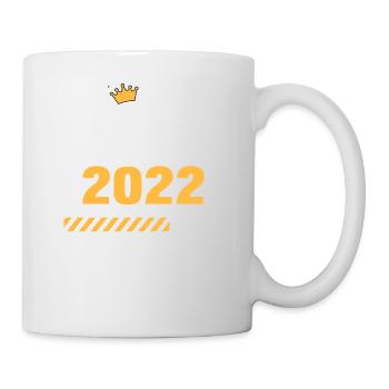 Oma 2022 Loading Schwangerschaftsankündigung - Tasse - Weiß - Rechts