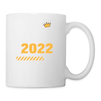 Opa 2022 Loading Schwangerschaftsankündigung - Tasse - Weiß - Rechts