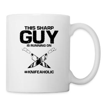 Knife Collector Designs Messerfan Knife Maker - Mug - white - Right