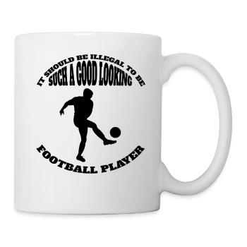 Football player Football Footballer Football coach - Mug - white - Right