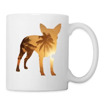 Summer Beach - Australisches Vieh - Tasse - Weiß - Rechts