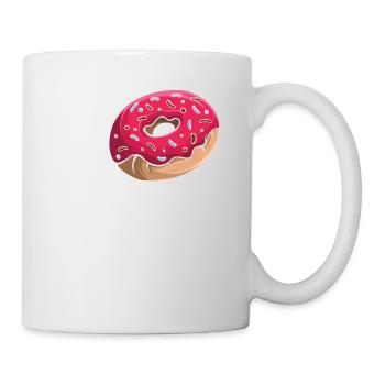 Je ne grandis | Donut Lover Tshirt | Drôle - Mug blanc - blanc - Droite