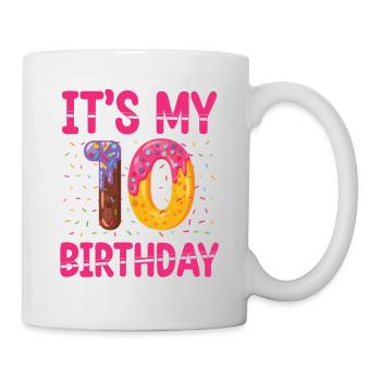 It's My 10th Birthday | Sprinkles Thematic - Mug - white - Right