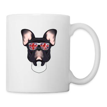 French Bulldog UK Sunglasses I English Flag I - Mug - white - Right