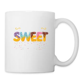 Grand-mère La Douce A | | d’anniversaire familial correspondant - Mug blanc - blanc - Droite