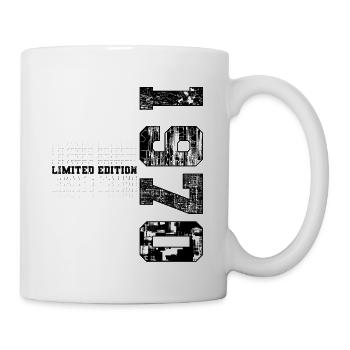 Limited Edition 1970 Geburtsjahr 1970 Geburtstag - Tasse - Weiß - Rechts