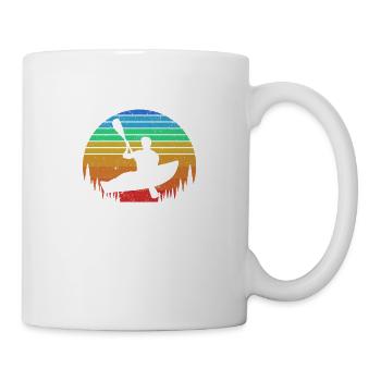Kayak Funny Kayaking Don't Follow Me I do - Mug - white - Right