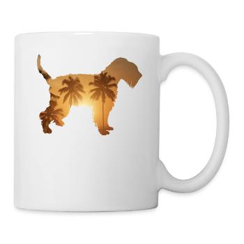 Sommerstrand - Wheaten Terrier - Tasse - Weiß - Rechts