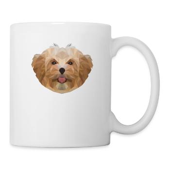 Dog Mom Dogfather Dog Daddy Dog Lover Bolonka - Mug - white - Right