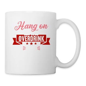 Attends. Permettez-moi de trop boire cela. - Mug blanc - blanc - Droite