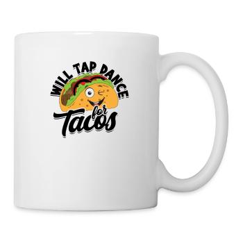 Will tap dance pour tacos - claquettes - Mug blanc - blanc - Droite