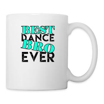Meilleur bro de danse de tous les temps - bal - Mug blanc - blanc - Droite
