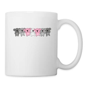 Demigirl Flag Pride LGBTQ Cute Koala - Mug - white - Right