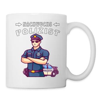NACHWUCHS POLIZIST - Tasse - Weiß - Rechts