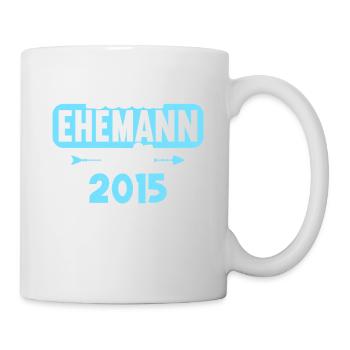 Beste Ehefrau Bester Ehemann seit 2015 - Tasse - Weiß - Rechts