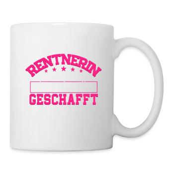 Rentnerin - Tasse - Weiß - Rechts