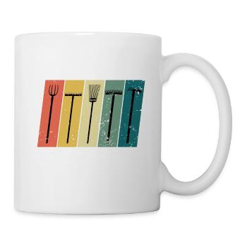 Garten Gärtner Rechenzentrum - Tasse - Weiß - Rechts