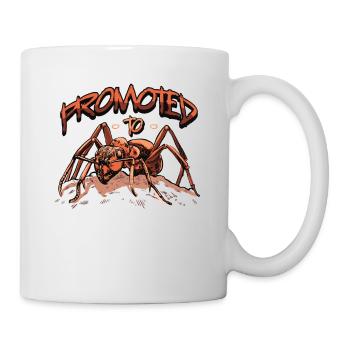 Promu au rang de tante Ant Pregnancy - Mug blanc - blanc - Droite