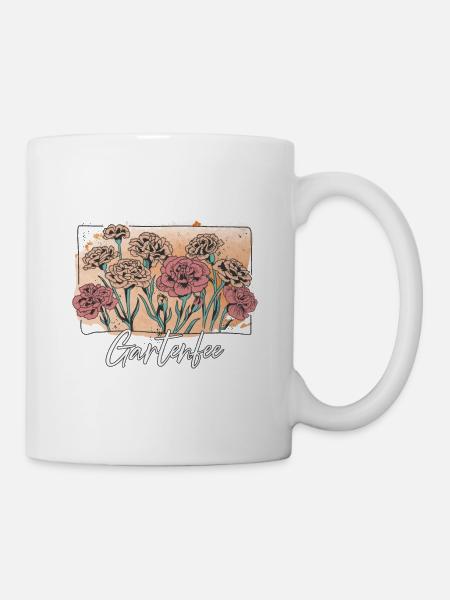 Gartenfee Garten Gärtner - Tasse - Weiß