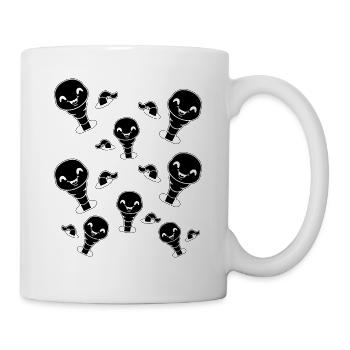 Compost Worms Nice Worm Farmer Funnier - Mug - white - Right