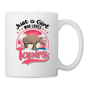 Just a Girl Who loves Tapirs - Mug - white - Right