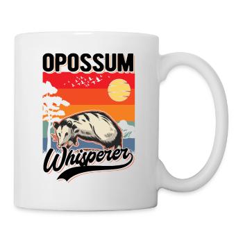 Opossum Flüsterer Opossum Whisperer - Mug - white - Right