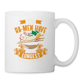 Mes ramen ont les nouilles les plus longues du monde | - Mug blanc - blanc - Droite