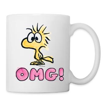 Peanuts Woodstock OMG - Mug - white - Right
