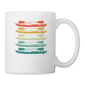 River Kayaking Lake Kayaking Boating Team - Mug - white - Right