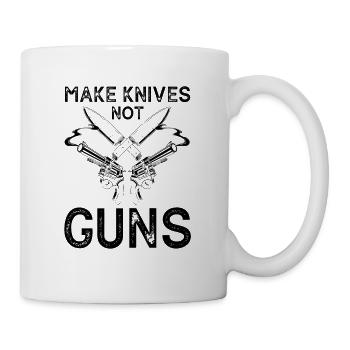 Father and Messerasmmler Messerfan Papa Design - Mug - white - Right