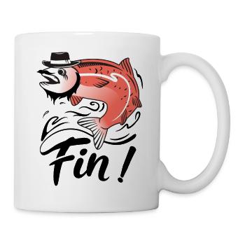French Fin Saying - Mug - white - Right