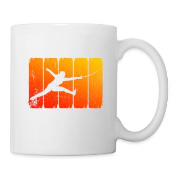 Fencing Other Sports Are Pointless - Mug - white - Right
