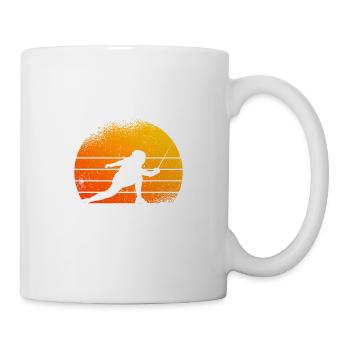 Fencing Like Chess But With Wounds - Mug - white - Right