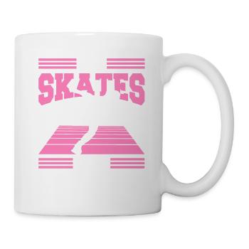 She Skates I Pay - Tasse - Weiß - Rechts