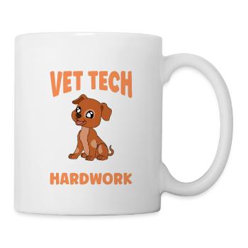 I'm A Vet Tech Because I Don't Mind - Mug - white - Right