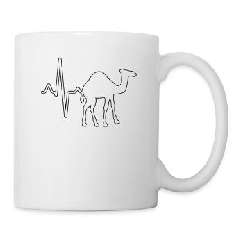 Dromedary Heartbeat - Mug - white - Right