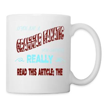bookworm author novelist funny sayings writers - Mug - white - Right