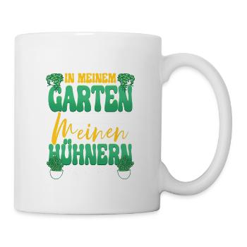 Ich möchte nur in meinem garten arbeiten Gärtner - Tasse - Weiß - Rechts
