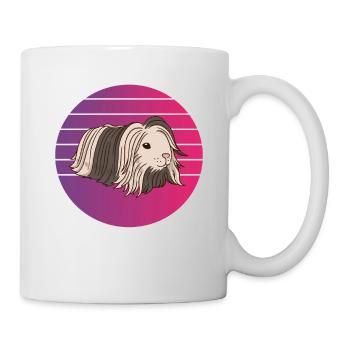 Cochon d’Inde Vintage rétro cochon d’Inde - Mug blanc - blanc - Droite