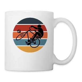 Radball - Tasse - Weiß - Rechts