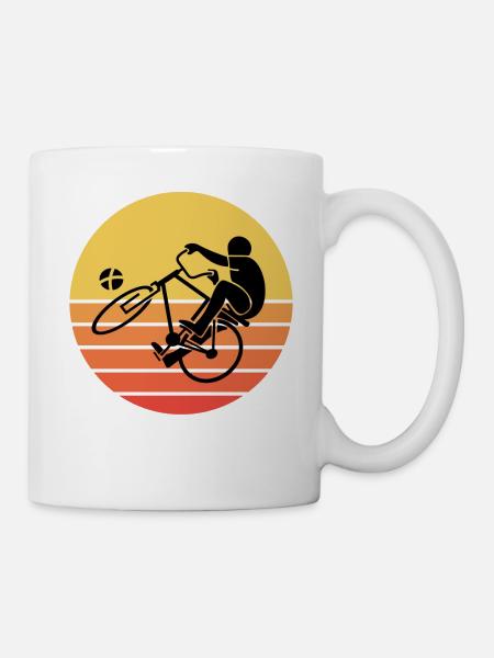 Radball Radballer - Tasse - Weiß