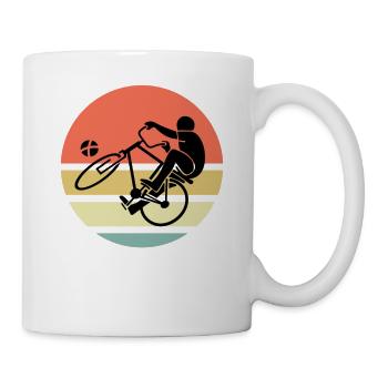 Radball - Tasse - Weiß - Rechts