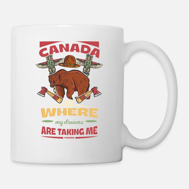 Canada - Mug blanc - blanc