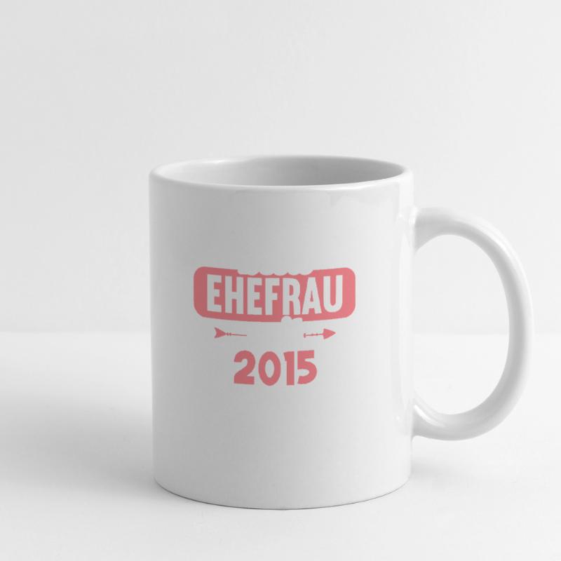 Beste Ehefrau Bester Ehemann seit 2015 Tasse